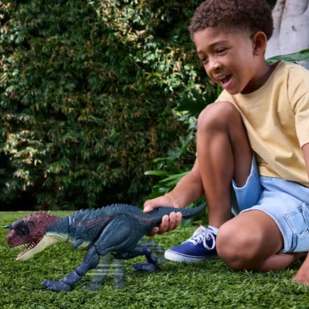 Mattel - Jurassic World Carnotauro Carica E Attacca JKG85