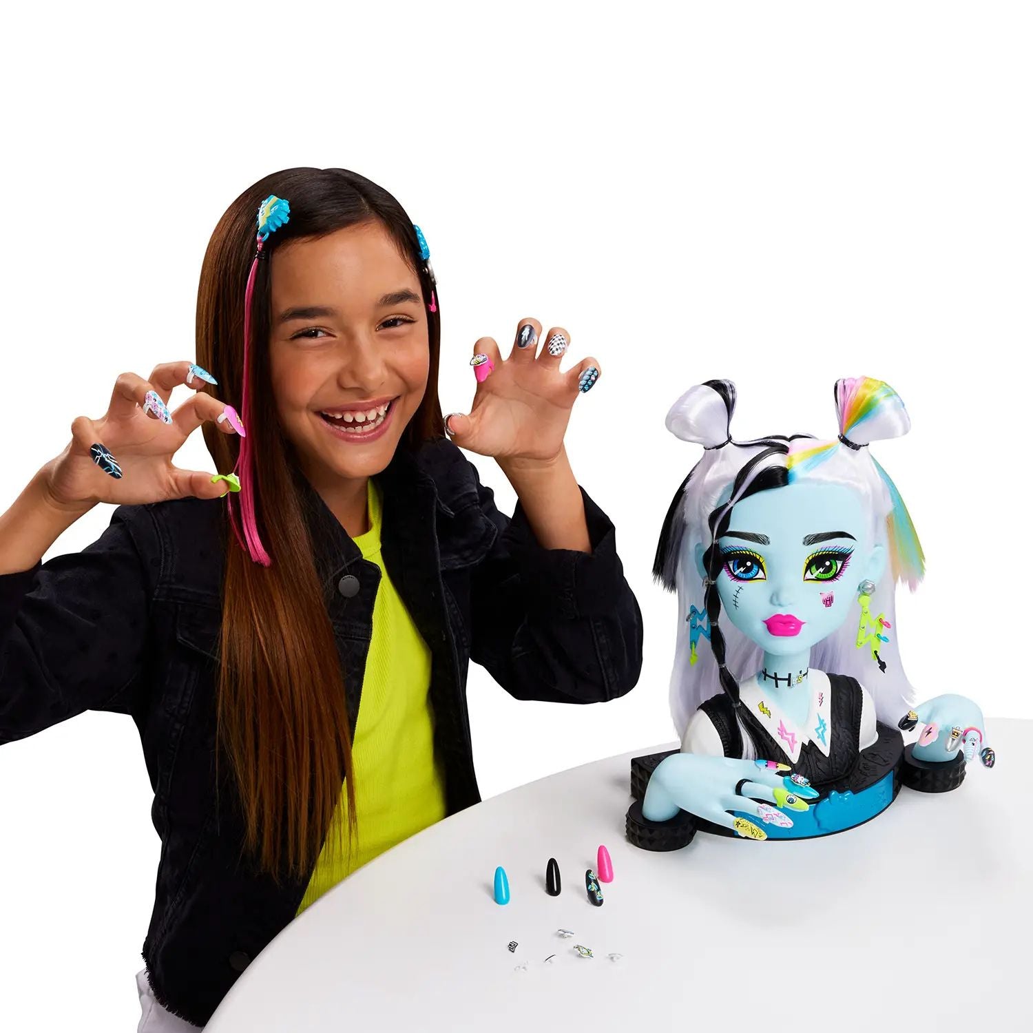 Mattel - Monster High Frankie Stein Styling Head con Accessori HRP71