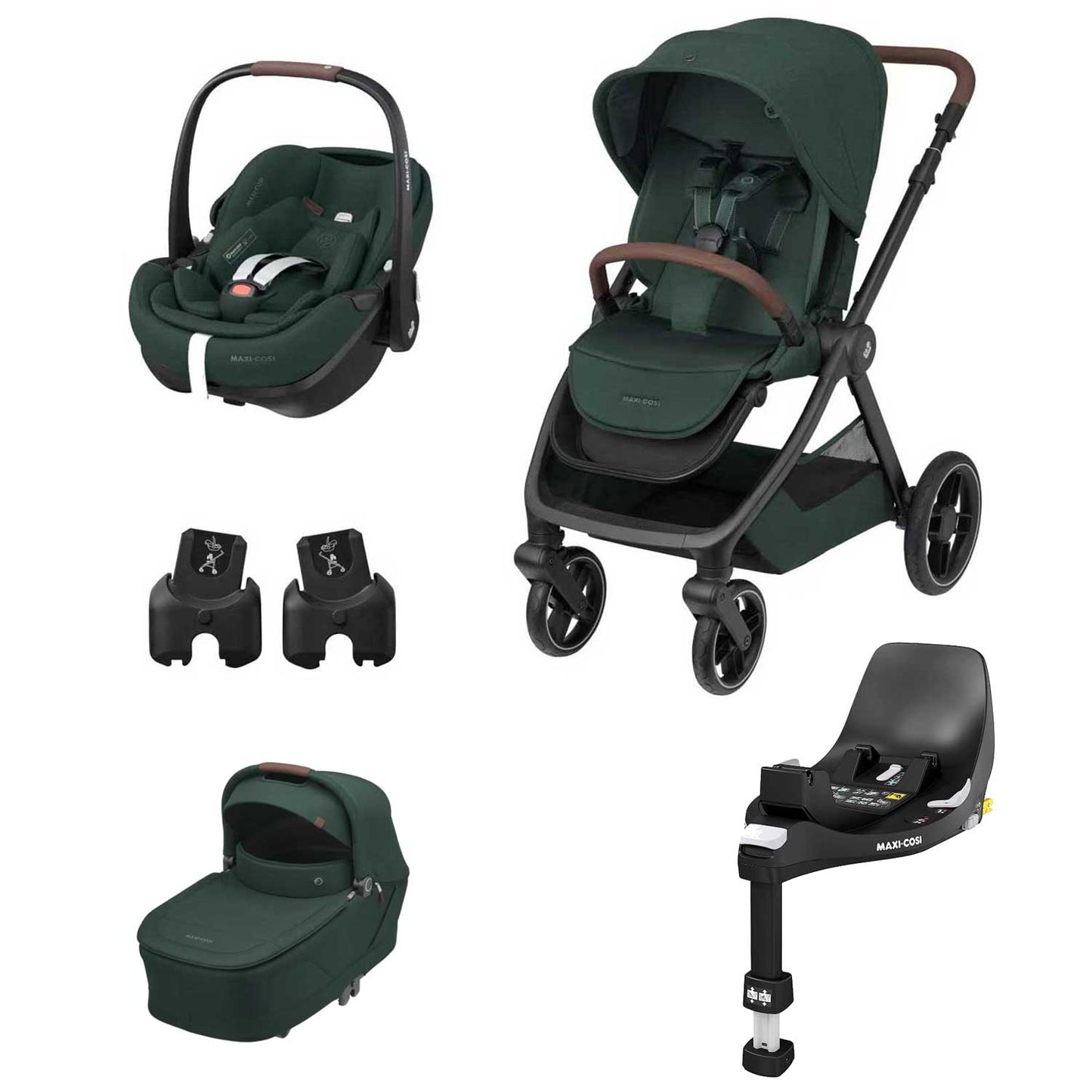 Maxi Cosi - Trio Oxford Plus Con Pebble 360 Pro2 + Family Fix 360 Pro Omaggio