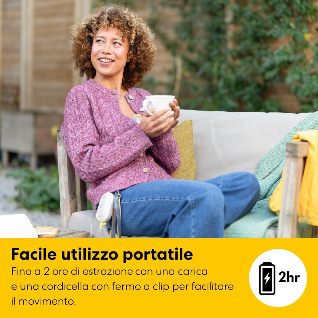 Medela - Tiralatte Fs Mini Hands Free Doppio