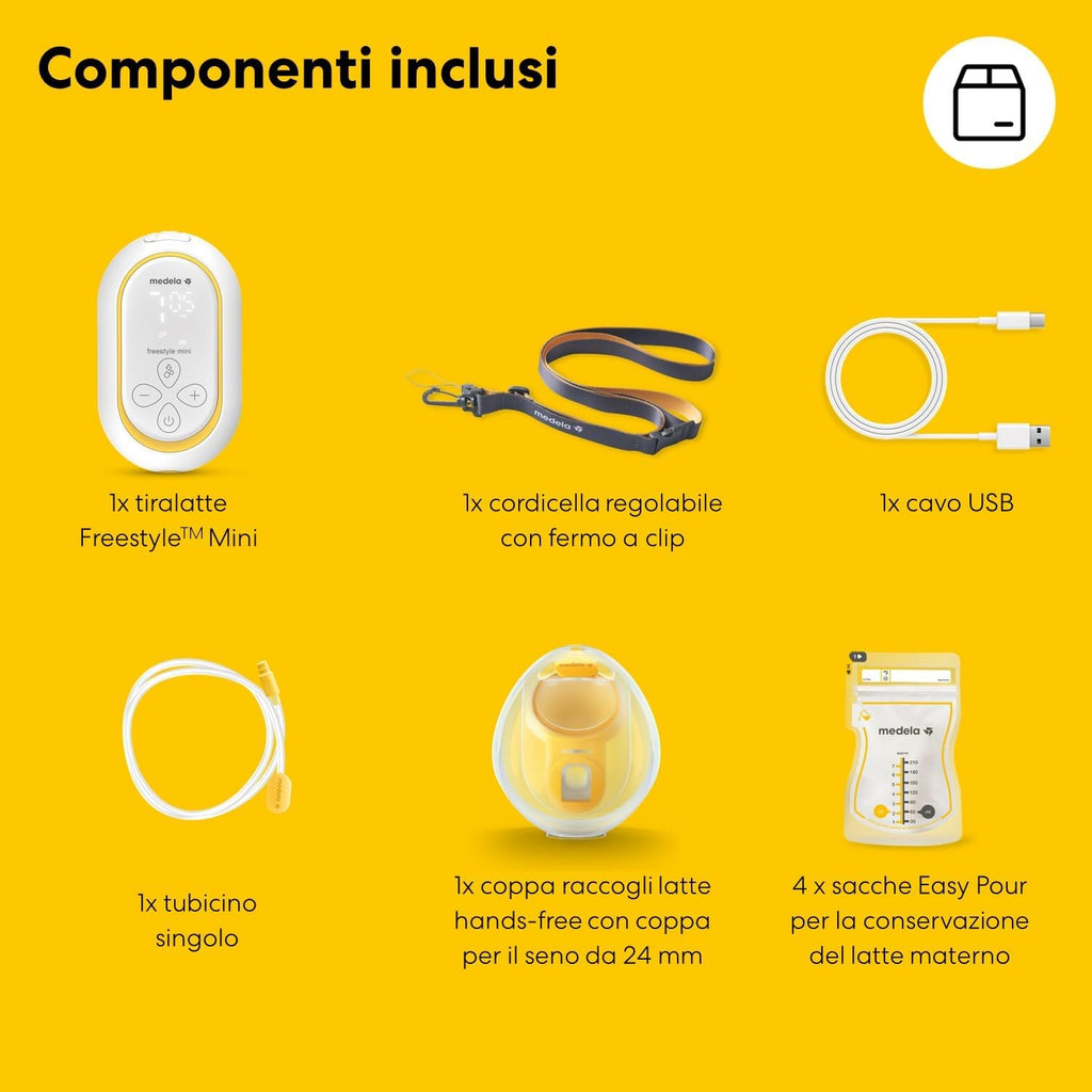 Medela - Freestyle Mini Hands Free Singolo