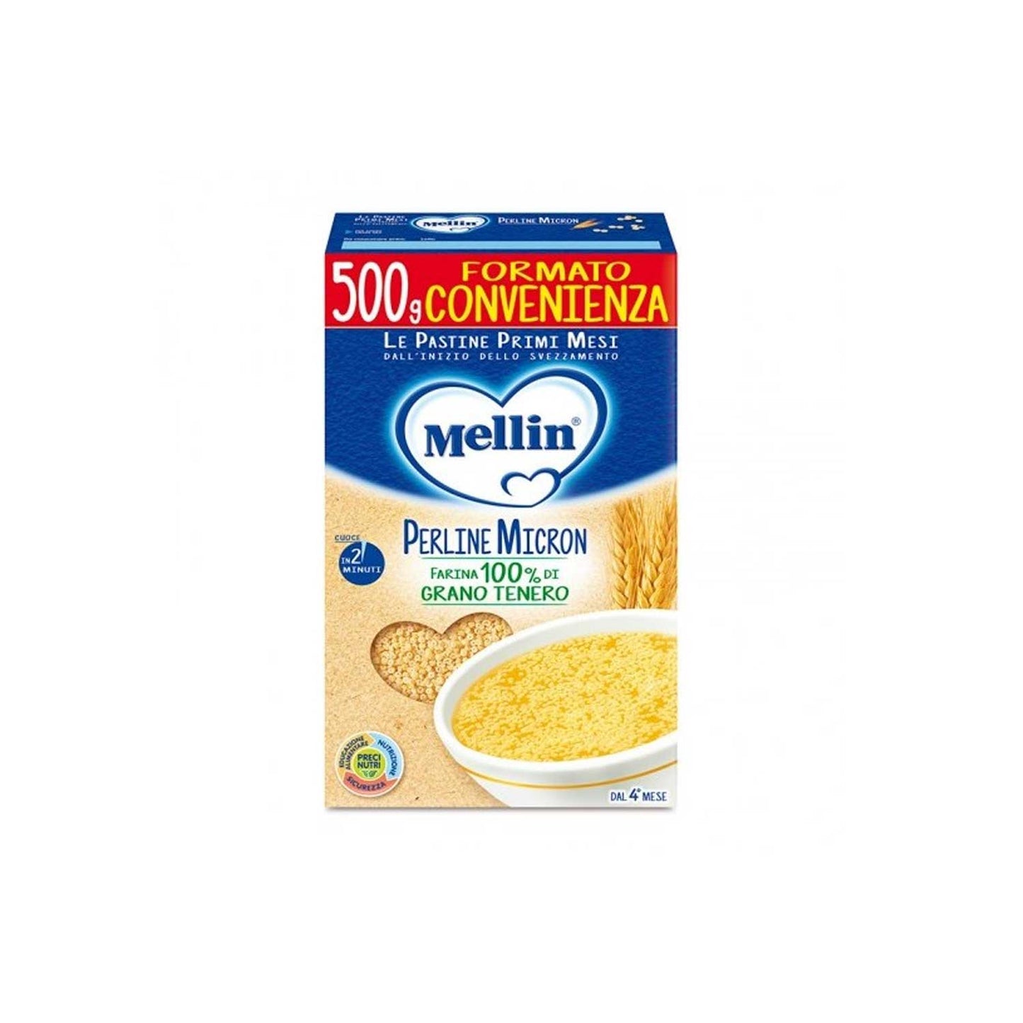 Mellin - Pastina: Confezione 500 gr