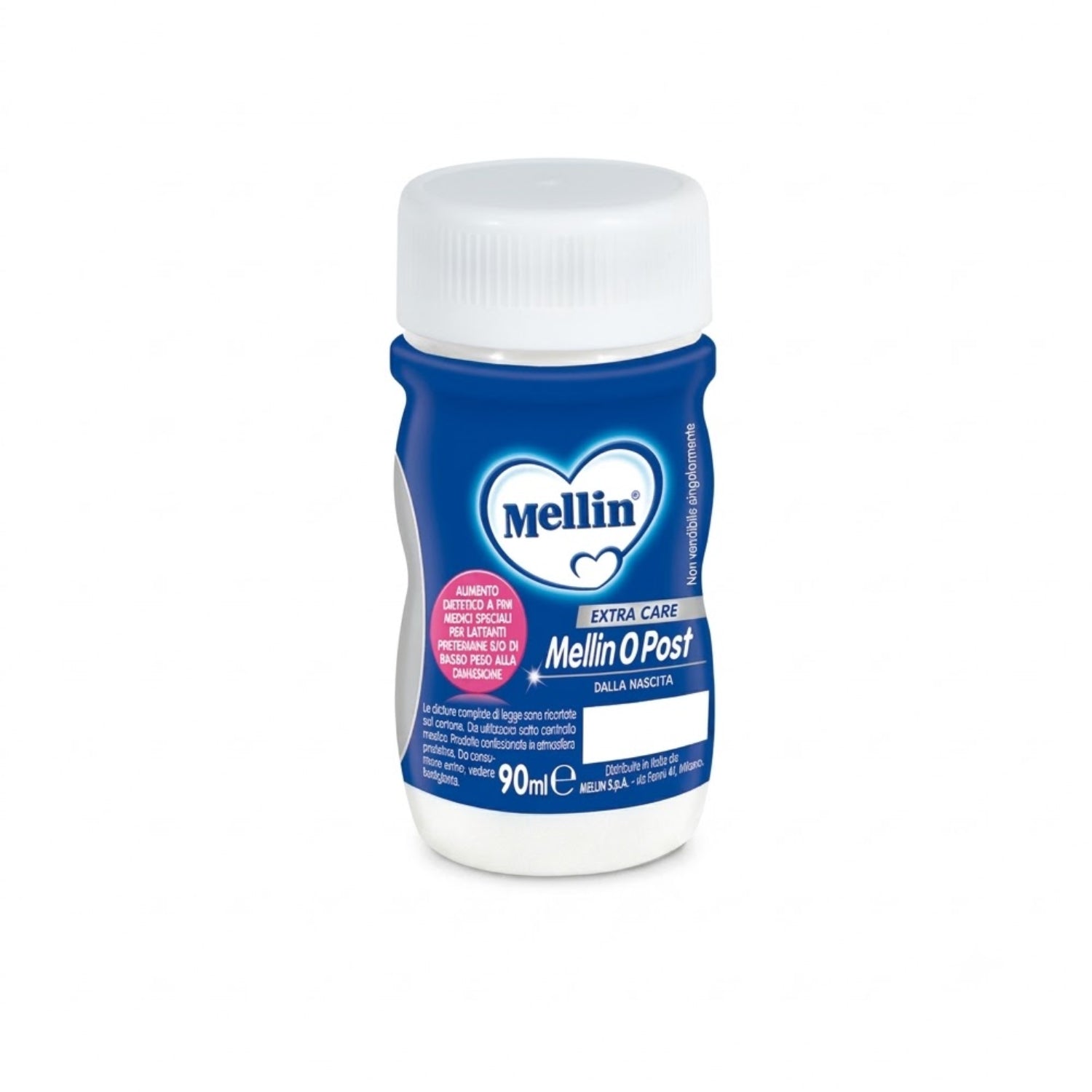 Mellin - Latte Liquido 0 Post: Confezione 90 ML x 24
