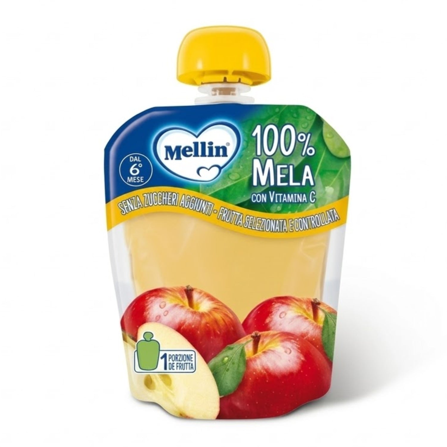 Mellin - Pouch Mela: Confezione 90gr