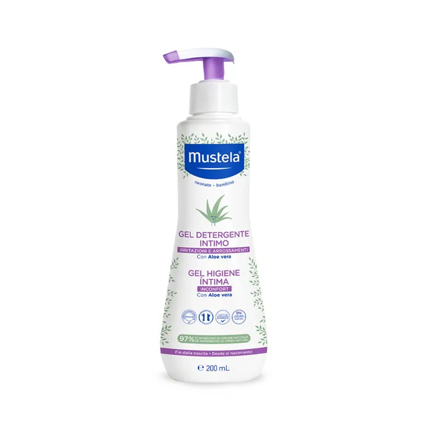 Mustela - Gel Detergente Intimo 200 Ml