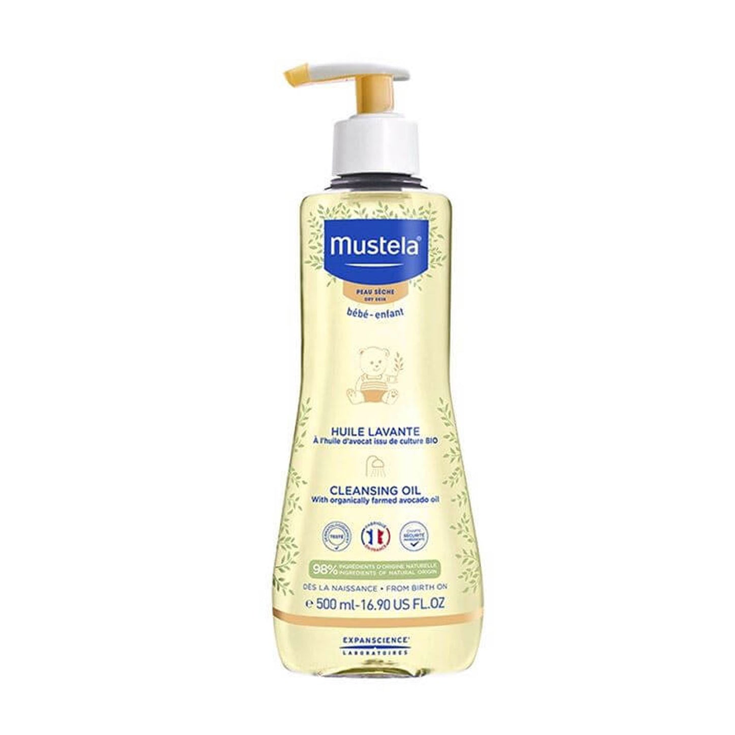 Mustela - Olio Bagno 500 Ml