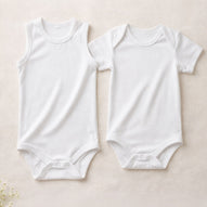 MySanity - Body neonato a manica corta in bamboo bielastico