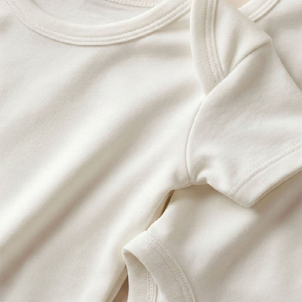 MySanity - Maglietta baby manica corta in bamboo bielastico
