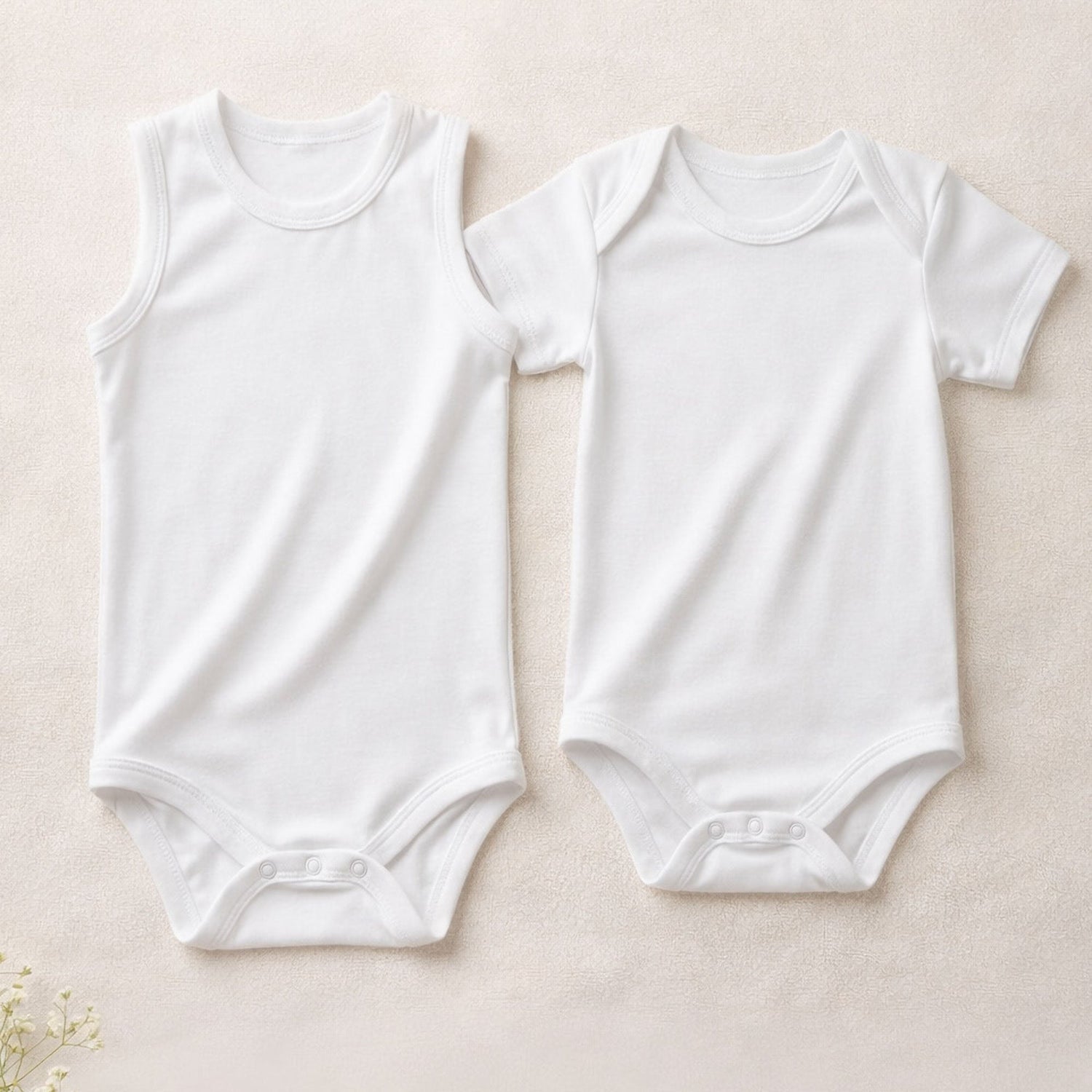 Mysanity - Body neonato senza maniche in bamboo bielastico