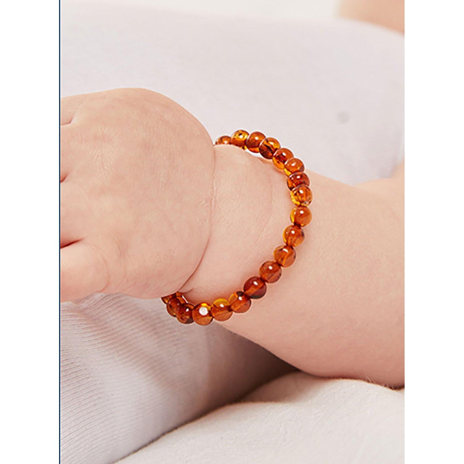 Mysanity - Braccialetto Ambra Naturale Baby