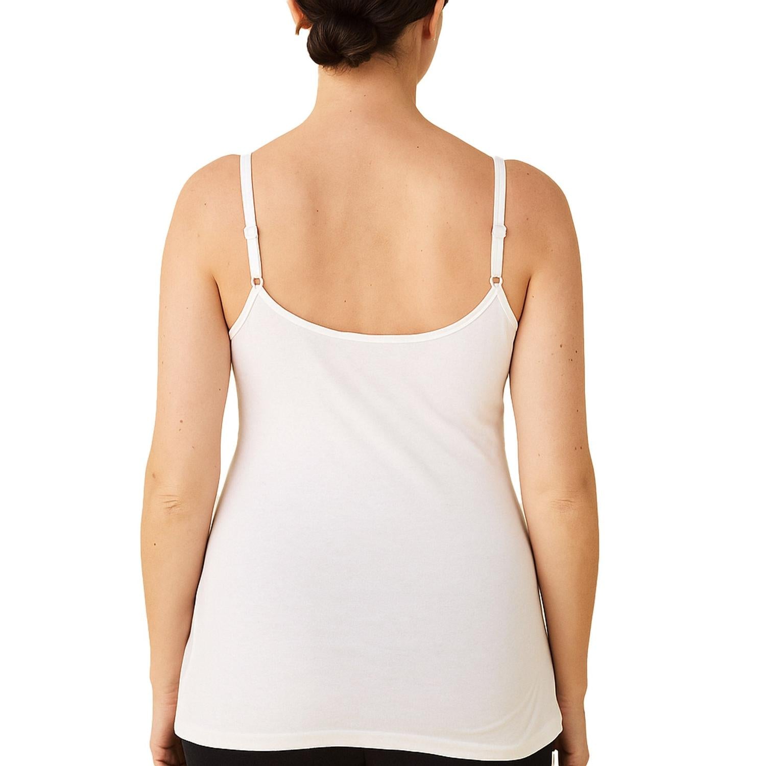 Mysanity - Canottiera Premaman Cotone Elasticizzato Con Sostegno Seno