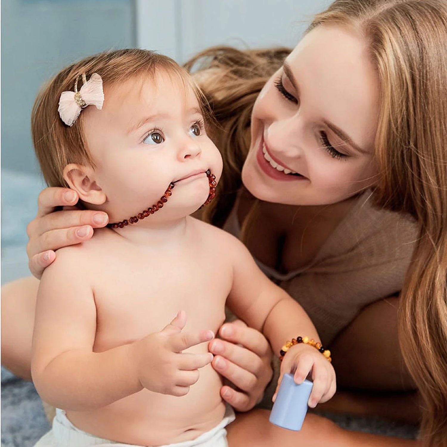 Mysanity - Collana Ambra Naturale Baby