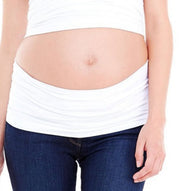 Mysanity - Fascia Pancia Gravidanza Fibra Tencel™ Bianco