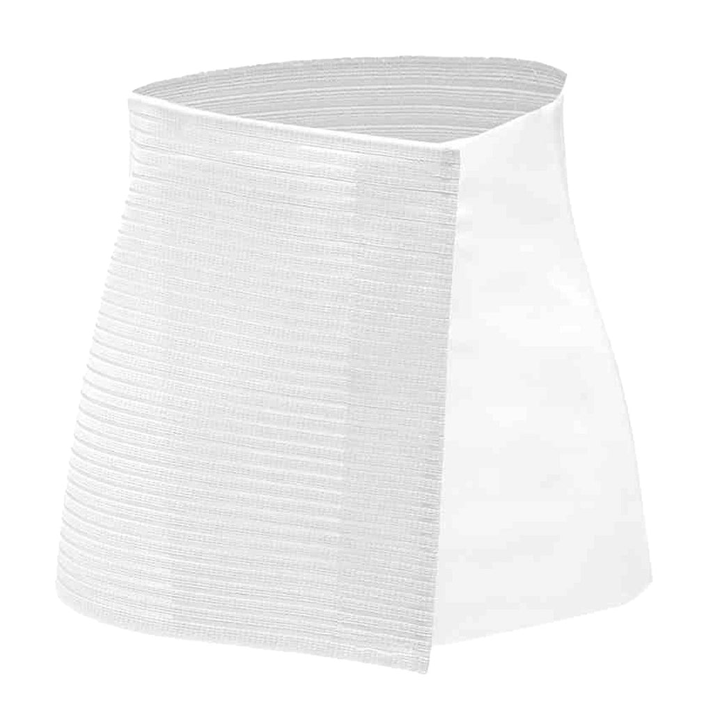Mysanity - Fascia Post Parto Millerighe Traspirante Bianco