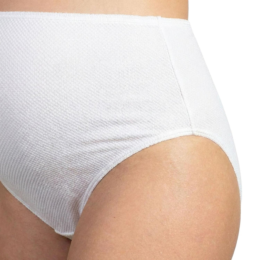 Mysanity - Mutanda Gestante in Cotone Piquet Bianco