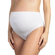 Mysanity - Mutanda Gestante in Cotone Piquet Bianco