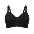 Mysanity - Reggiseno Allattamento Cotone Coppa C Nero