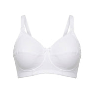 Mysanity - Reggiseno Allattamento Cotone Coppa D Bianco