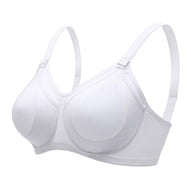 Mysanity - Reggiseno Allattamento Cotone Preformato Coppa D Bianco