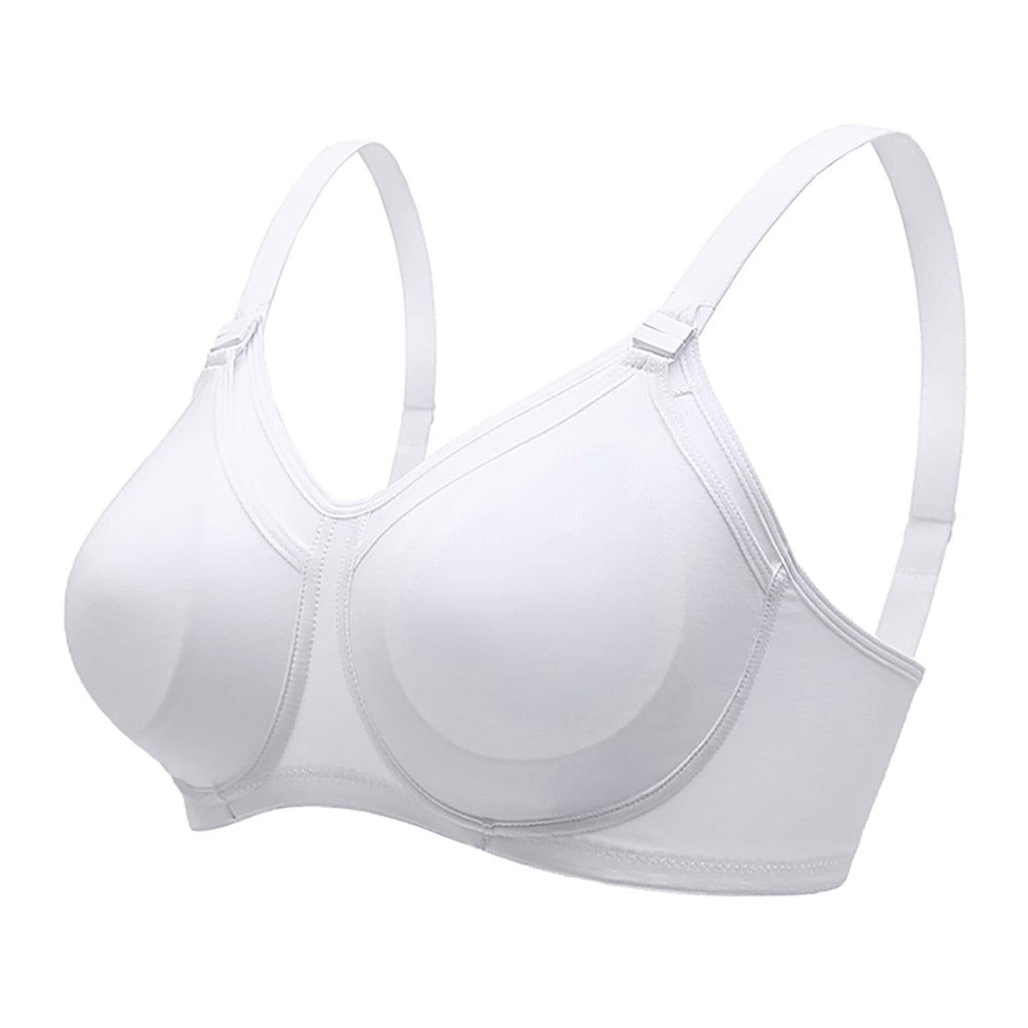 Mysanity - Reggiseno Allattamento Cotone Preformato Coppa D Bianco