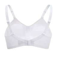 Mysanity - Reggiseno Allattamento Cotone Preformato Coppa D Bianco
