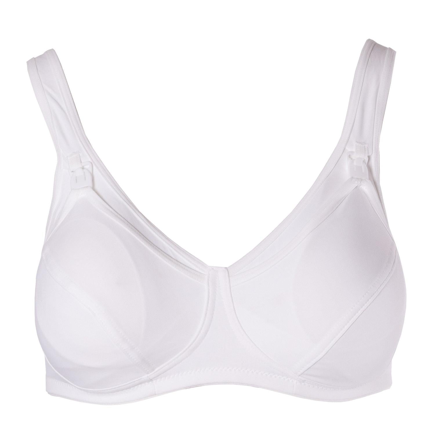 Mysanity - Reggiseno Allattamento Fibra Cava Coppa C Bianco