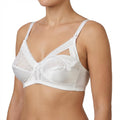 Mysanity - Reggiseno Allattamento in Cotone Con Pizzo Coppa C Bianco