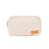 Nanan - Pochette in tessuto beige