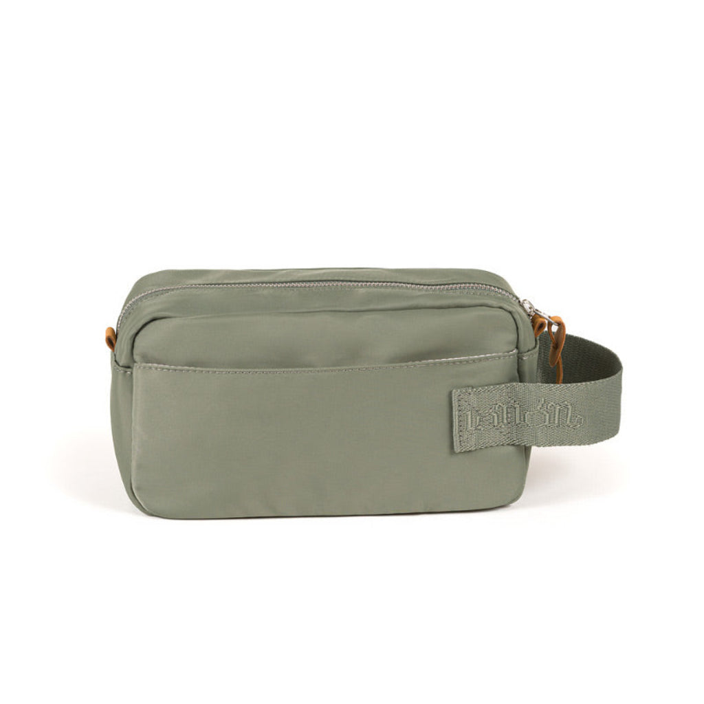 Nanan - Pochette verde in nylon