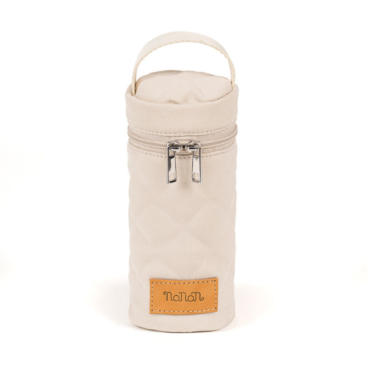 Nanan - Portabiberon in tessuto beige