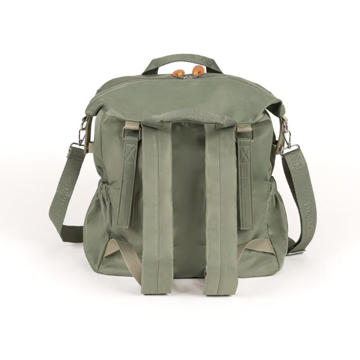 Nanan - Zaino mamma verde in nylon