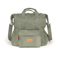 Nanan - Zaino mamma verde in nylon