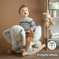 Nattou - Fanfan Dondolo Elefante Rosa Ps26 C