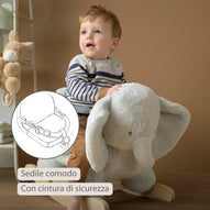 Nattou - Fanfan Dondolo Elefante Rosa Ps26 C