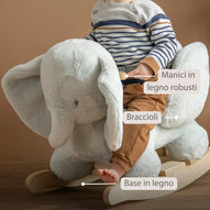 Nattou - Fanfan Dondolo Elefante Rosa Ps26 C
