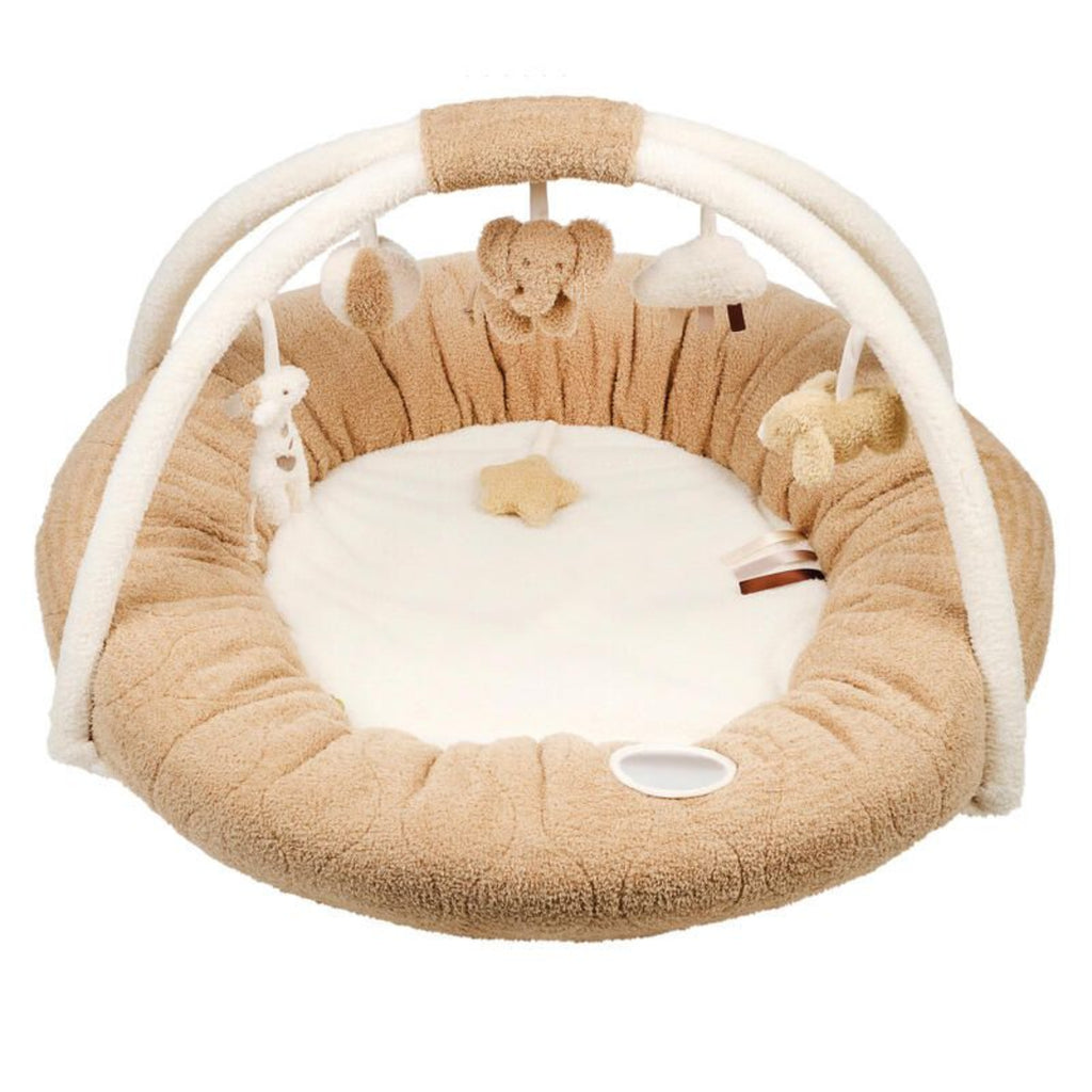 Nattou - Teddy Tappeto Pouf Beige Ps26 C