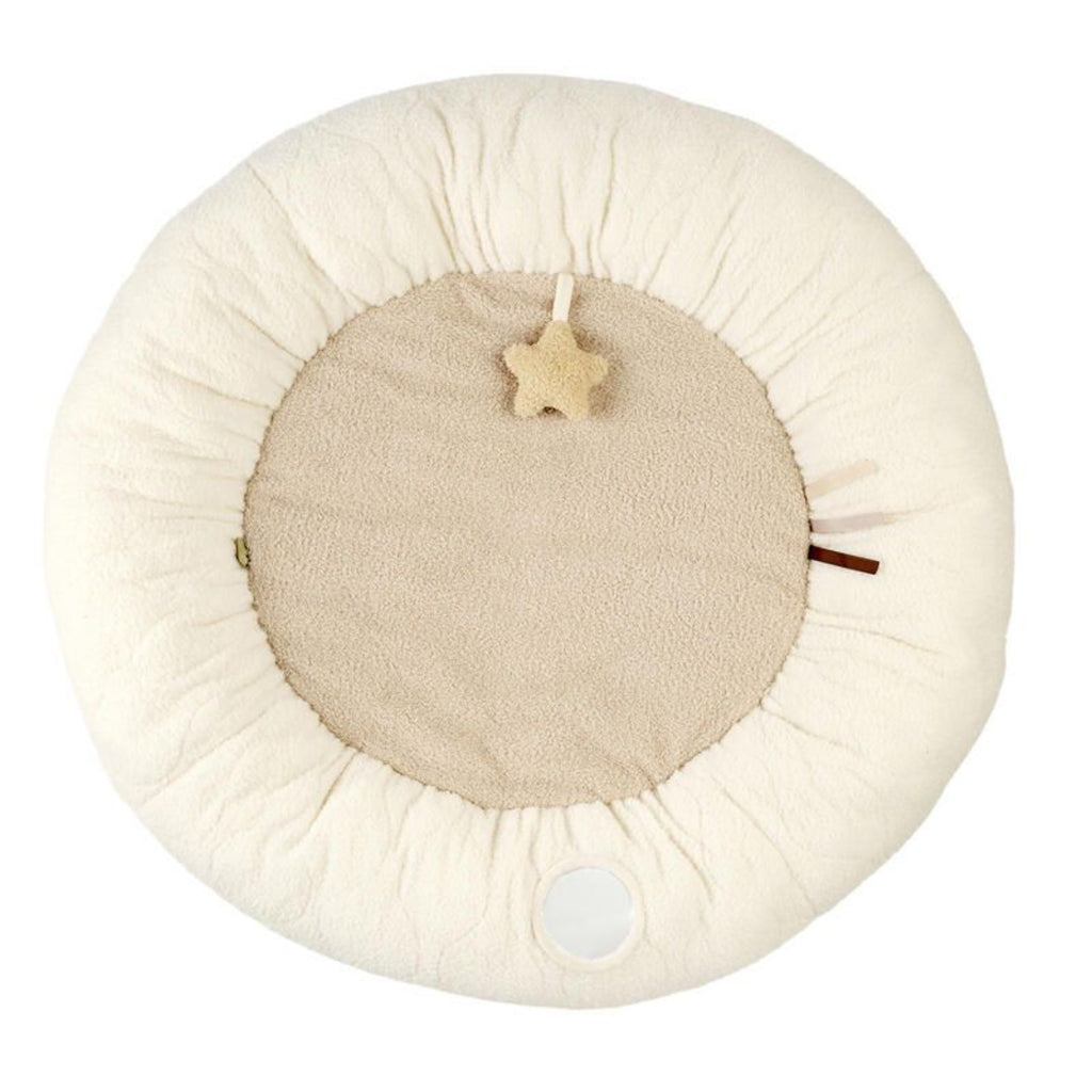 Nattou - Teddy Tappeto Pouf Panna Ps26 C