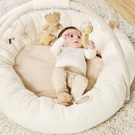 Nattou - Teddy Tappeto Pouf Panna Ps26 C