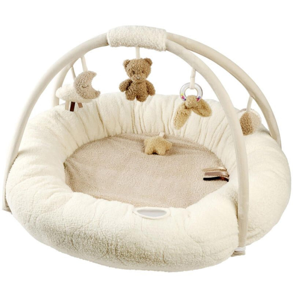 Nattou - Teddy Tappeto Pouf Panna Ps26 C