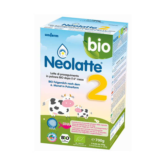 Neolatte - Latte 2 In Polvere Bio Ara: Confezione 2x350 Gr