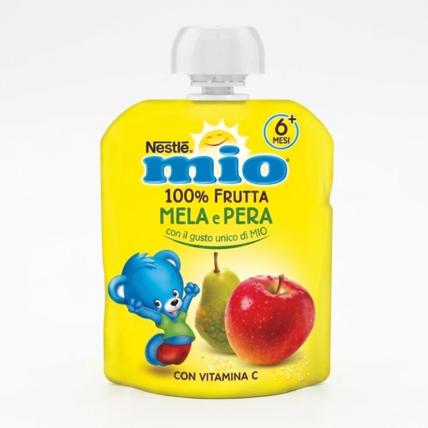 Nestlè - Mio Pouch Mela Pera: Confezione 90 gr