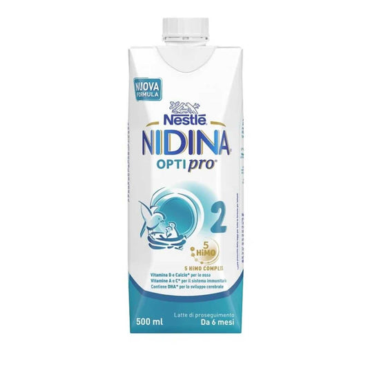 Nestlè - Latte Liquido Nidina 2: Confezione 500 ML