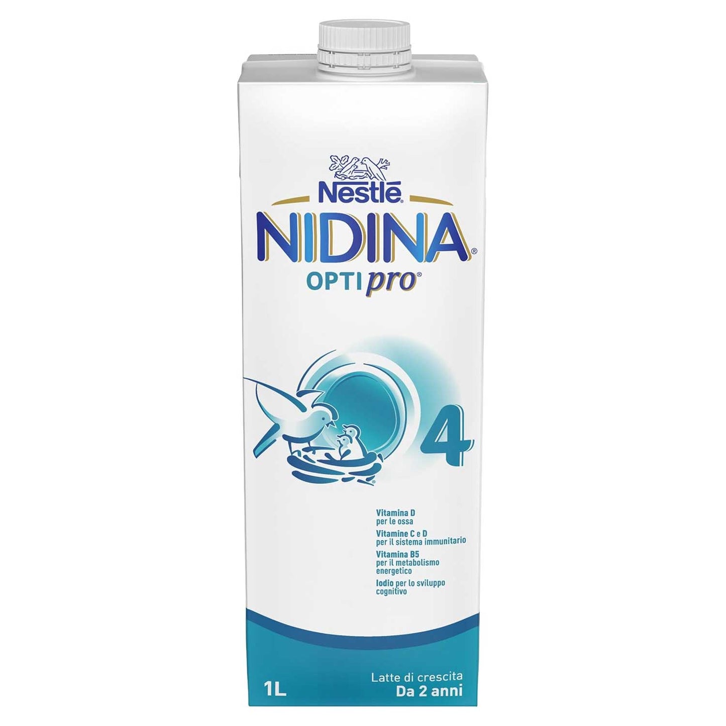 Nestlè - Latte Liquido Nidina Crescita 4: Confezione 1000 ML