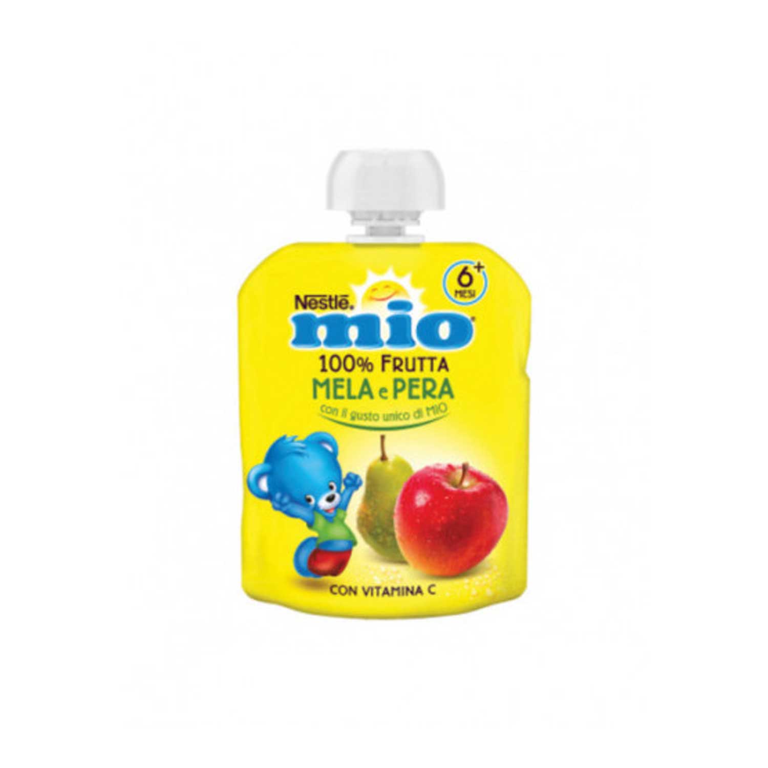 Nestlè - Mio Pouch Mela Pera: Confezione 90 gr