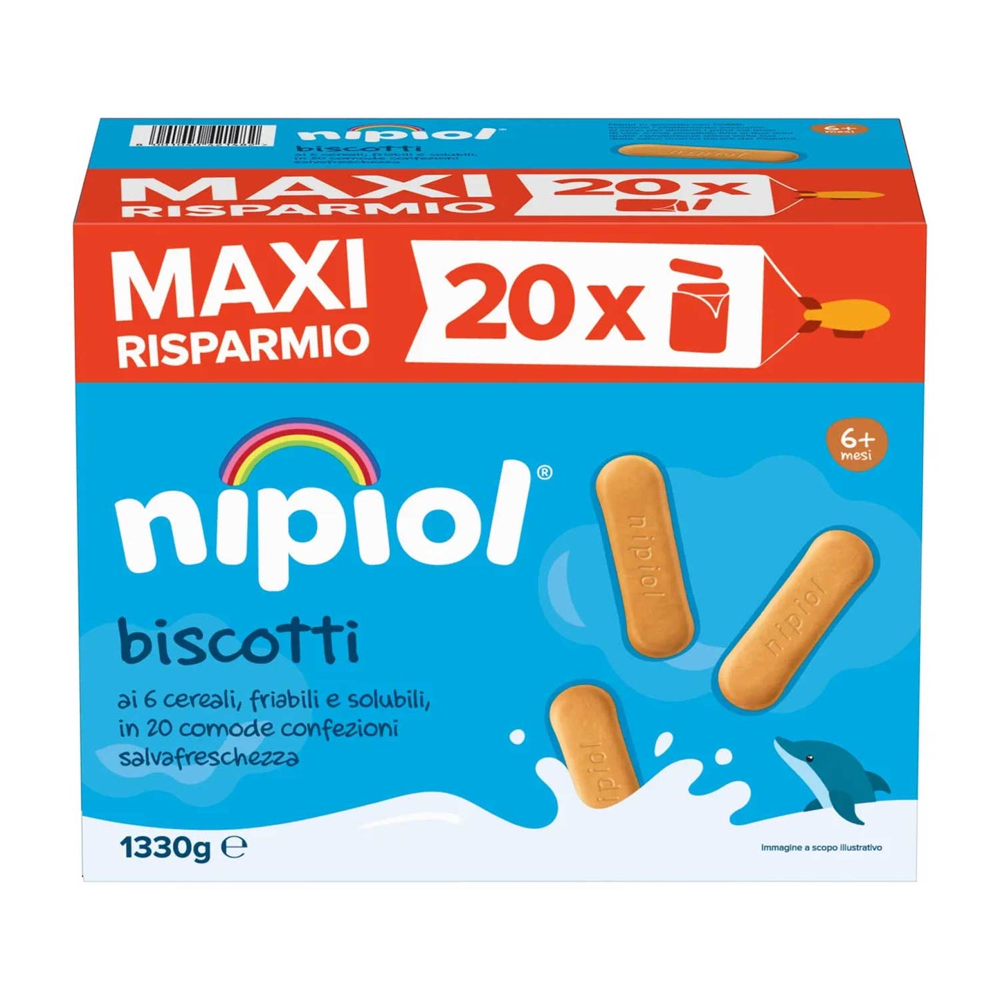 Nipiol - Biscotto: Confezione 1330 gr