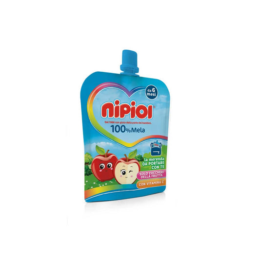 Nipiol - Pouches Mela: Confezione 85 gr