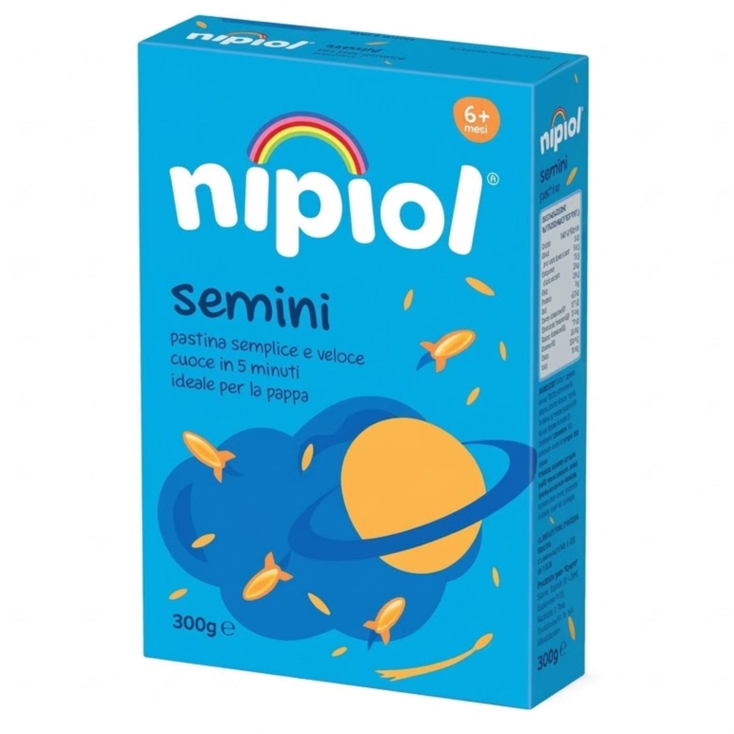 Nipiol - Pastina Semini: Confezione 300 gr