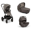 Nuna - Trio Mixx Con Navicella Cari Next + Seggiolino Auto Pipa Next Isize