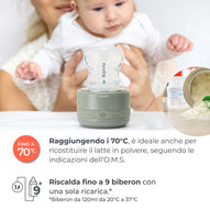 Nuvita - Warm 70 Scaldabiberon Portatile Universale