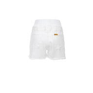 ORIGINAL SHORTS - Pantaloncini Premaman in Denim Bianco